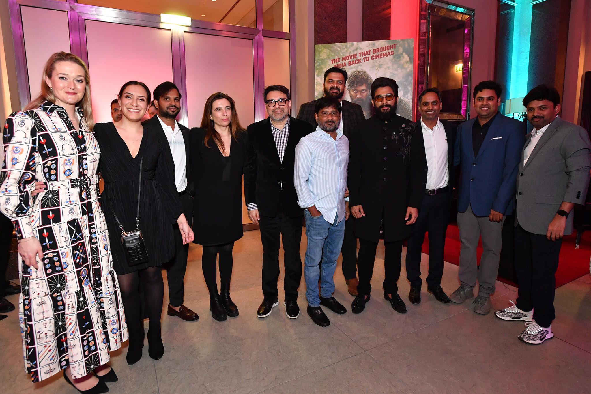Allu Arjun Pushpa Movie Special Screening at Berlin Film Festival