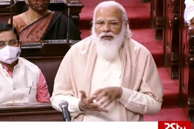 Modi Emotion in Rajya Sabha While Speking About Gulam Nabi Azad