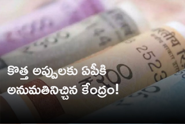 Union Govt Gave Green Signal To AP To Loans