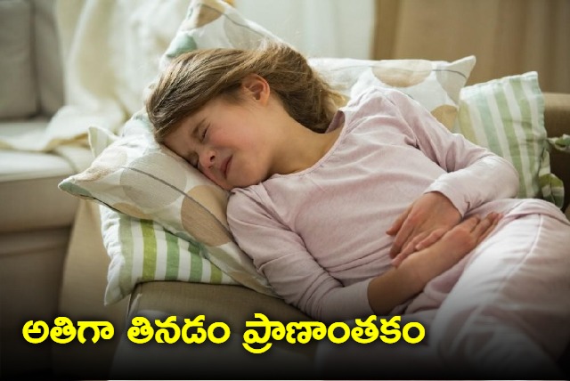 Overeating causes stomach burst in 5 year old girl