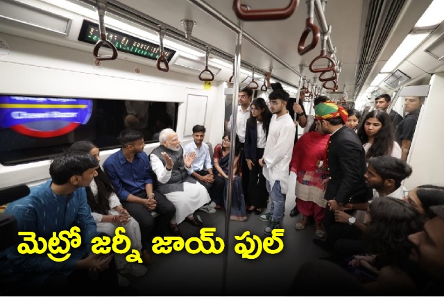 PM Modi explains why he took metro to Delhi University centenary function