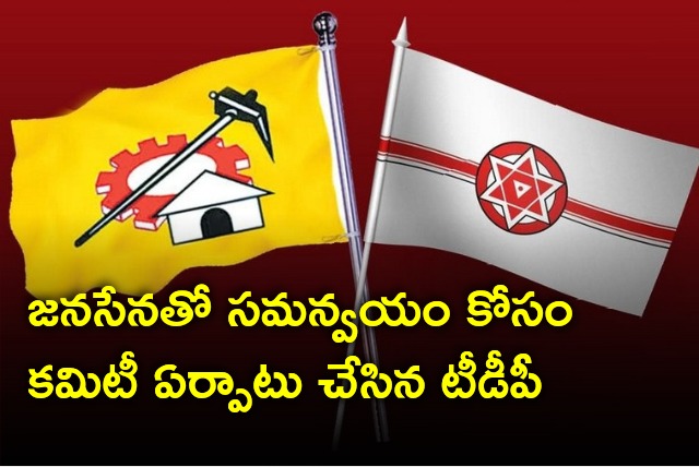 TDP forms committee for coordination with Janasena party