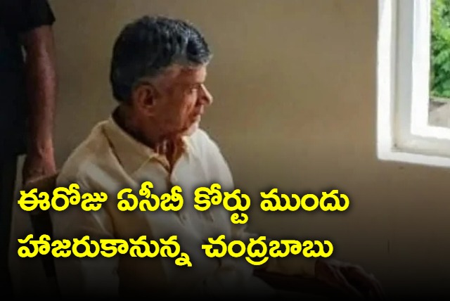 Chandrababu to attend ACB Court virtually today