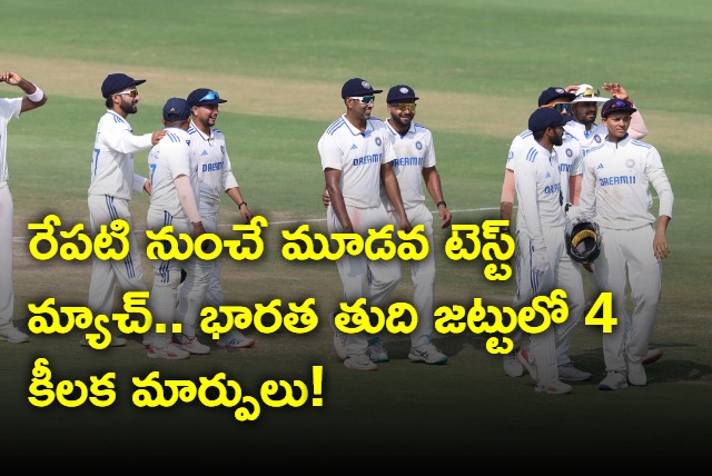 this is the Team India predicton for 3rd Test vs England in Rajkot