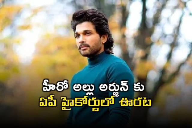 Allu Arjun gets relief in AP High Court