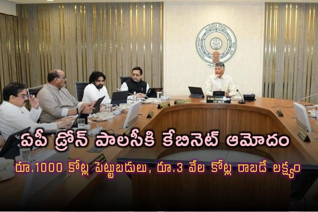 AP Cabinet approves state drone policy