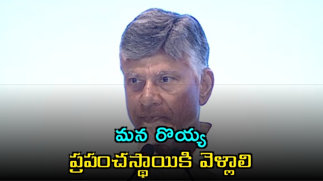 Chandrababu Naidu says Andhra Shrimp must stand on the global stage at Visakha Aqua Conference