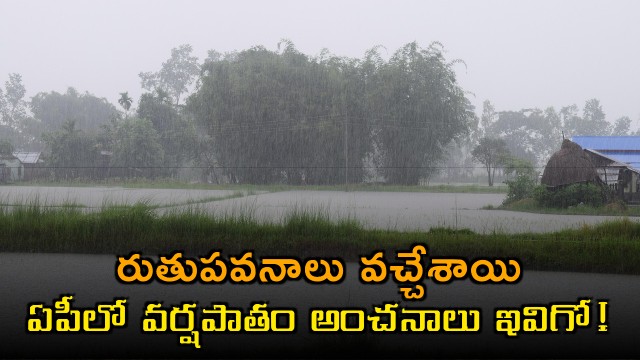 Southwest Monsoon Arrives in Andhra Pradesh Rainfall Estimates Revealed