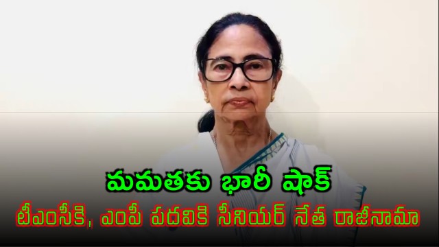Big shock to Mamata Senior leader resigns from TMC and MP post