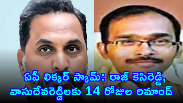 AP Liquor Scam 14 days remand for Raj KC Reddy and Vasudeva Reddy