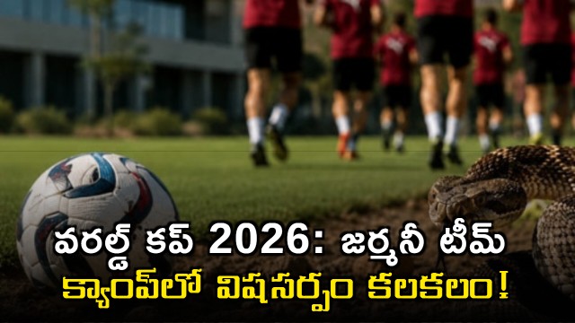 World Cup 2026 Venomous snake creates panic in Germany team camp