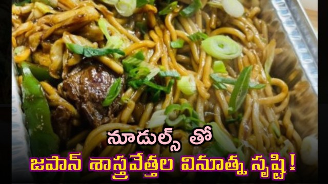 Japanese scientists create eco friendly paper from udon noodles