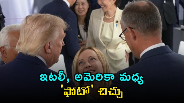 Donald Trump and Giorgia Meloni photo row sparks diplomatic crisis