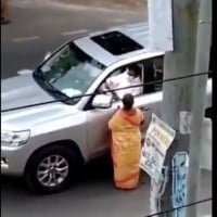 Tamilnadu CM Stalin stops his convoy after spotted a woman on roadside 