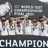 Kiwis won first world test championship trophy