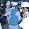 Defence Minister Rajnath Singh reviews progress of construction of first Indigenous Aircraft Carrier at Kochi