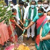 Santhosh Kumar started plantaion in Keesara forest