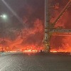 Blast in Dubai Jebel Ali port