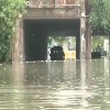 Heavy Rains Lashes Delhi As Buses and Cars Sub Merged