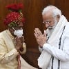 Bandaru Dattatreya meets Modi