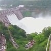 10 gates of srisailam dam lifted