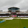  Rain delayed start of fifth day in Nottingham test