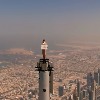 Woman Stands On Top Of The World Ad Goes Viral