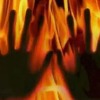 man sets girl ablaze in ap