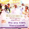 Telangana CS visits vaccination centre at Old CIB quarters - Khairatabad