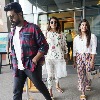 Ram Charan roaming the city with his younger sister Photos viral