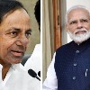 KCR meets Modi