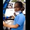 Boy drives auto to end meets for his family