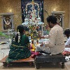 chiru performs pooja