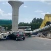 TTD welcome arch collapsed in Tirupathi