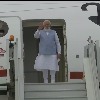 modi returns to India from US