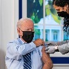 Biden gets Covid-19 vaccine booster shot