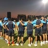 Dhoni starts work as Team India mentor 