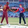 England won the super twelve opener against West Indies