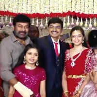 Chiranjeevi and Pawan Kalyan attends Mandali Buddha Prasad son wedding