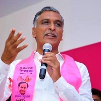 Harish Rao election campaign in Singapuram village