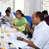 CS Somesh Kumar holds a meeting with forest, revenue officials