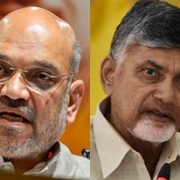 Amit Shah telephones Chandrababu