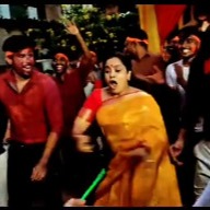 Actress Pragathi mass dance at sets