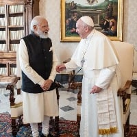 PM Modi held meeting with Pope Francis in Vatican City
