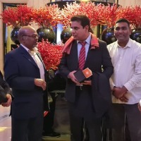 Telangana and Telugu associations members met KTR in France 