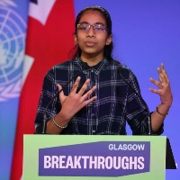 Vinisha Uma Shankar A 14 Year Old Indian Girl Questions World Leaders On Their Efforts On Climate Protection