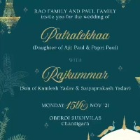 Much excitement on social media over Rajkummar Rao-Patralekhaa wedding invite
