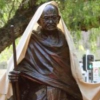 Mahatma Gandhi statue vandalised in Australia