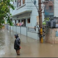 Heavy rains lashes Tirupati city