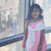Allu Arha celebrates her birthday at world highest building in Dubai